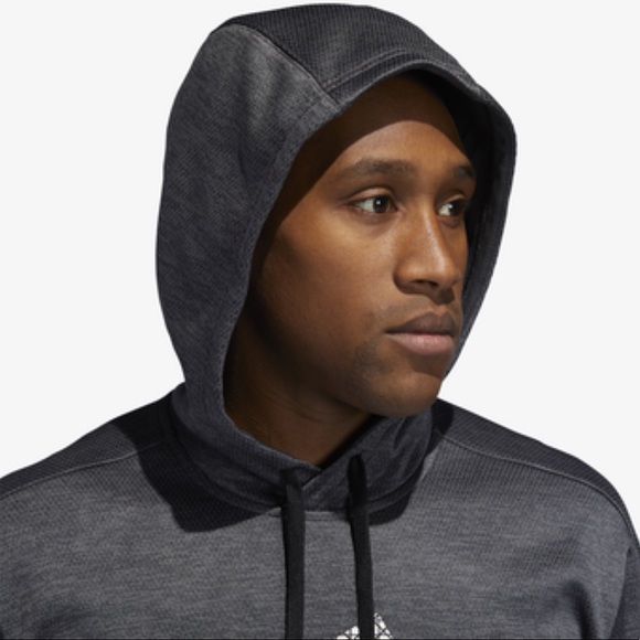 ADIDAS Badge of Sport Team Issue Pullover Hoodie - Picture 6 of 12